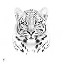 animal print tattoo design idea