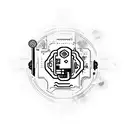 cpu  tattoo design idea