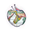 geography  tattoo design idea