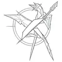 Excalibur  tattoo design idea