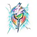 Lightning Bolt tattoo design idea