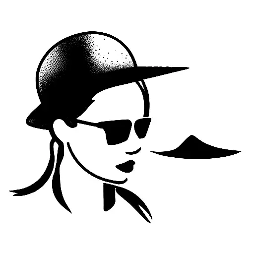 vietnam hat tattoo design idea