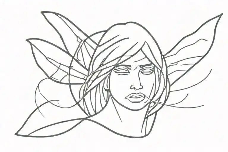 nirvana, grunge tattoo design idea