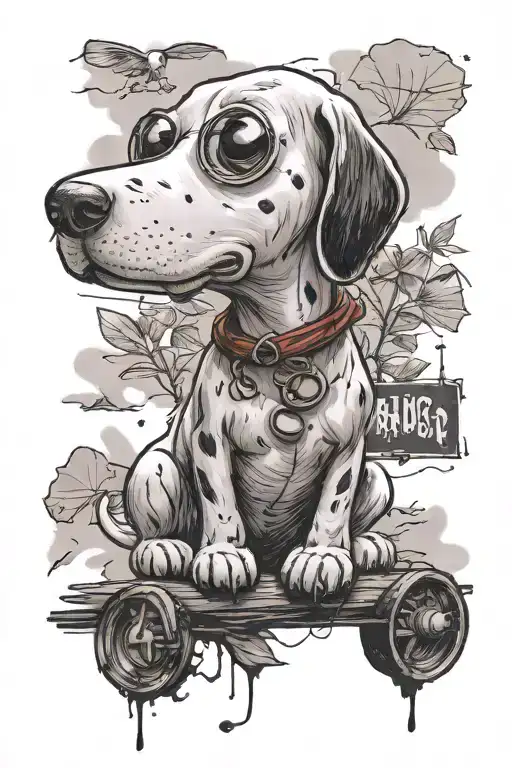 Snoopy tattoo design idea