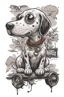 Snoopy tattoo design idea