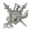 Linux command prompt hacker home  tattoo design idea