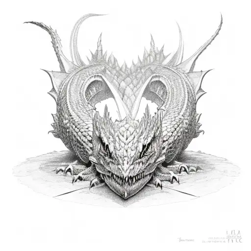 Smaug tattoo design idea