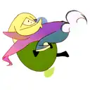 fin and jake from adventure time tattoo design idea