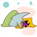 fin and jake from adventure time tattoo design idea