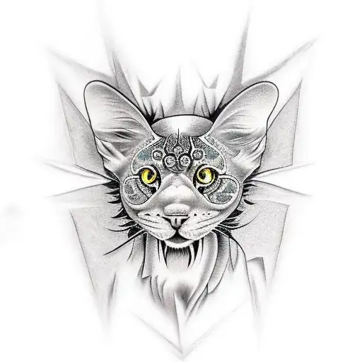 ghetto tattoo design idea