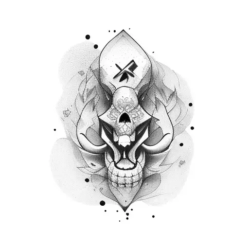 una sombra vive en mi tattoo design idea
