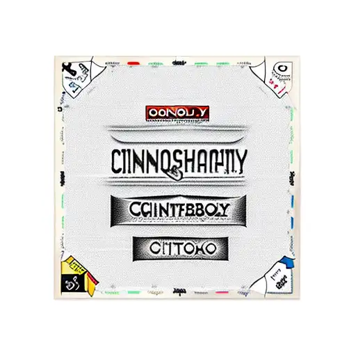 monopoly board with Cincinnati Skyline tattoo design idea