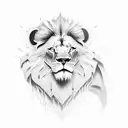 Lion capital of Ashoka tattoo design idea