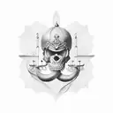 Venetian arsenal tattoo design idea
