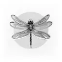 Dragonfly tattoo design idea
