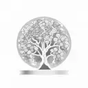 money tree tattoo design idea