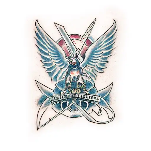 Icarus tattoo design idea