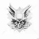 Icarus tattoo design idea