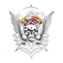 Icarus tattoo design idea