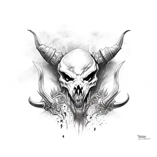 diablo 4 tattoo design idea
