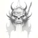 diablo 4 game tattoo design idea