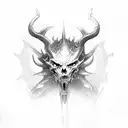 diablo 4 game tattoo design idea