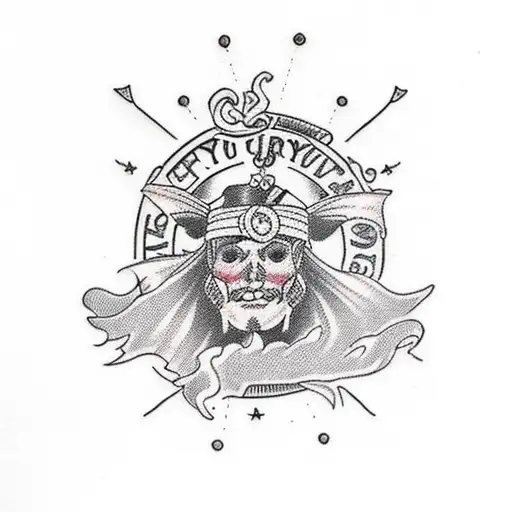 gypsy tattoo design idea