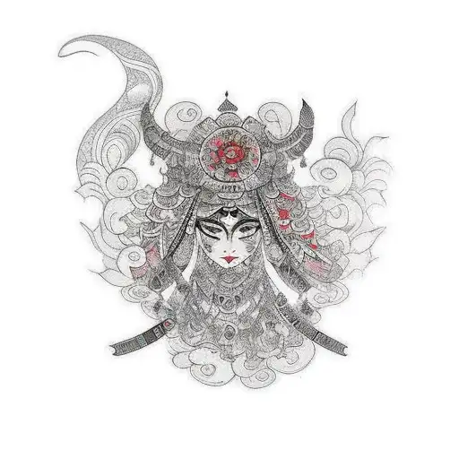 romani gypsy tattoo design idea
