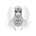 romani gypsy tattoo design idea