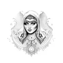 romani gypsy tattoo design idea