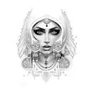 romani gypsy tattoo design idea