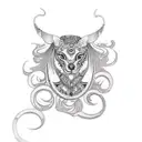 romani gypsy tattoo design idea