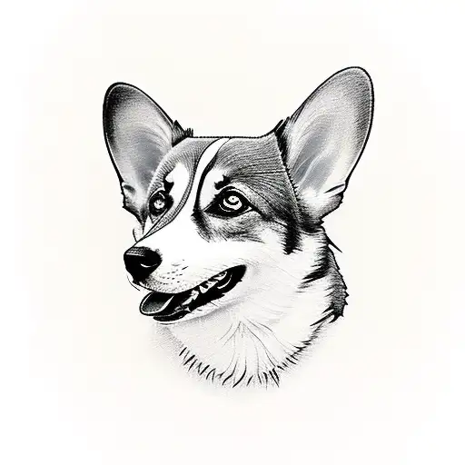 corgi brothers tattoo design idea
