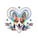 corgi brothers tattoo design idea