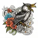 arcangel michael tattoo design idea