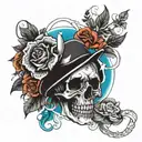 arcangel michael tattoo design idea