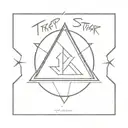 "TRAPSTAR" LOGO tattoo design idea