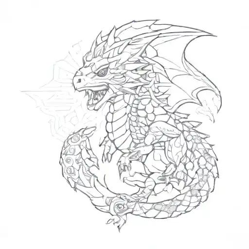 monster hunter icon  tattoo design idea