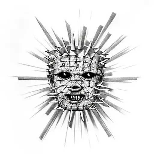 hellraiser tattoo design idea