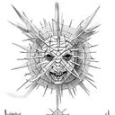 hellraiser tattoo design idea