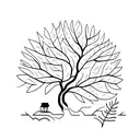 Mulberry Tree tattoo design idea
