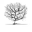Mulberry Tree tattoo design idea