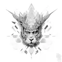 corvs cartel and train tattoo design idea