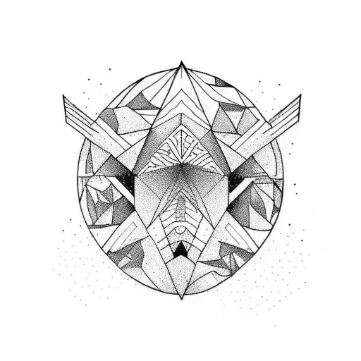 snowboard tattoo design idea