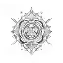 croix occitane  tattoo design idea