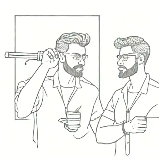 bartender tattoo design idea