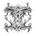 middle ages chest tattoo tattoo design idea
