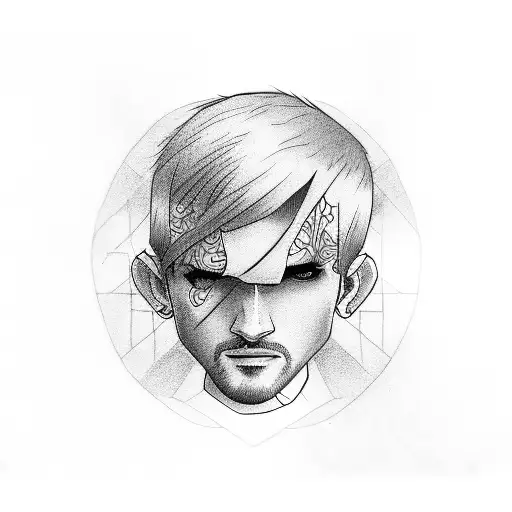 Lil peep tattoo design idea