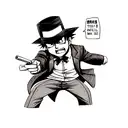 gangster tattoo design idea