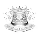 sombrero colombia tattoo design idea